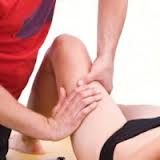 photo of athlete getting sports massage